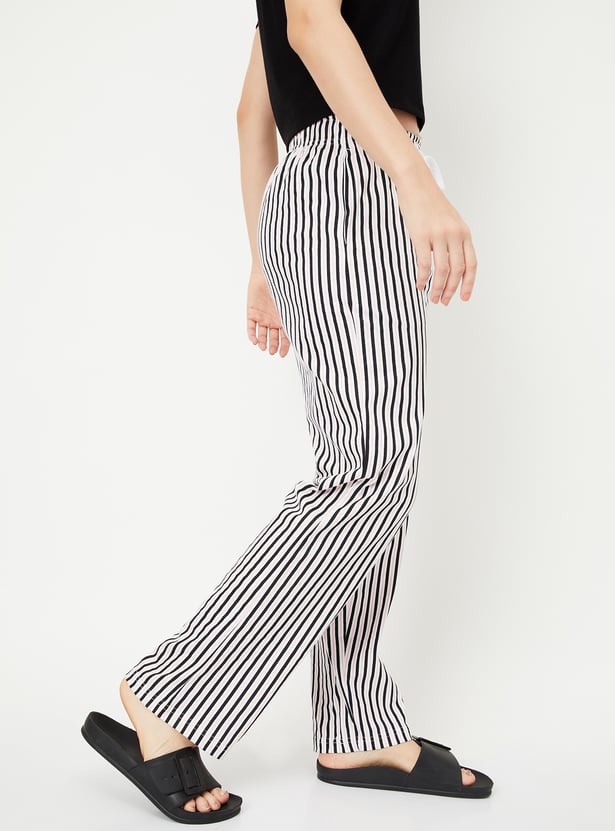 Women Striped Pyjamas