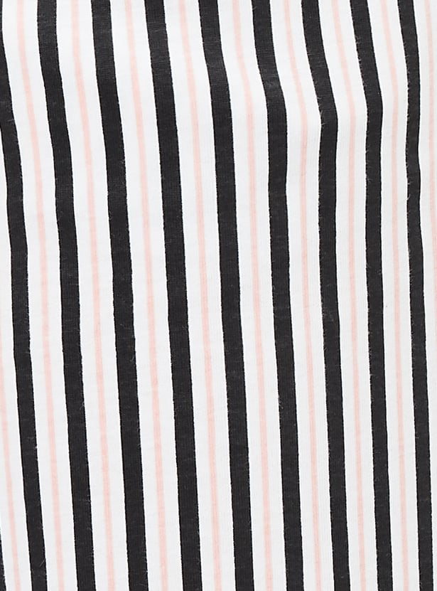 Women Striped Pyjamas