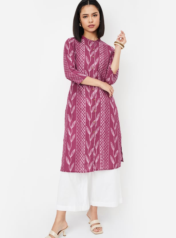 Women's Multi Graphic Straight Kurta