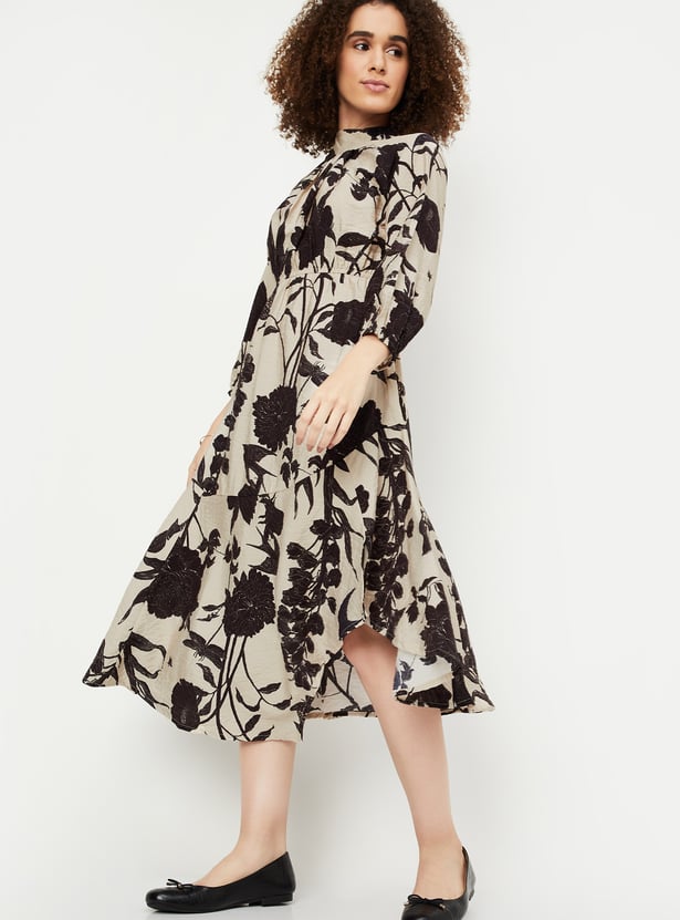 Kalki x Max Women Printed Fit & Flare Dress