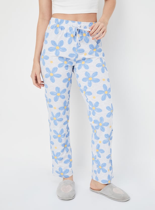 Women Floral Printed Pyjamas