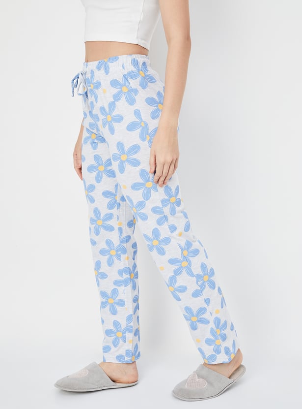 Women Floral Printed Pyjamas