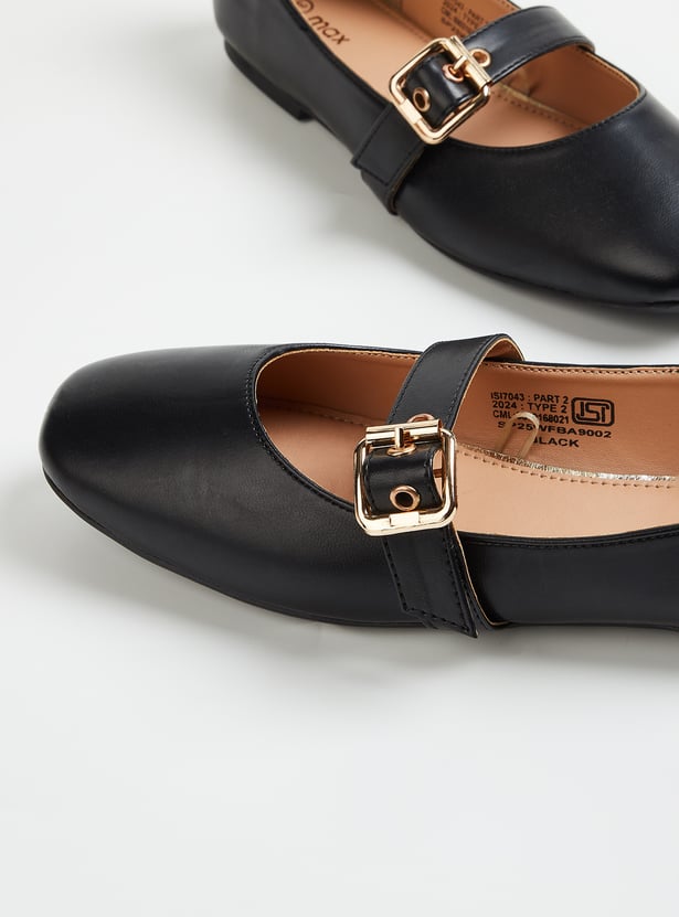 Women Solid Mary Janes