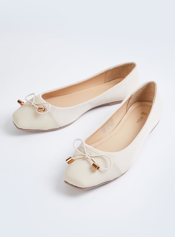 Women Bow Ballerinas