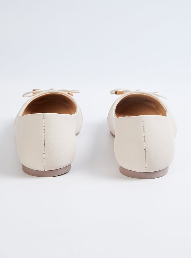 Women Bow Ballerinas