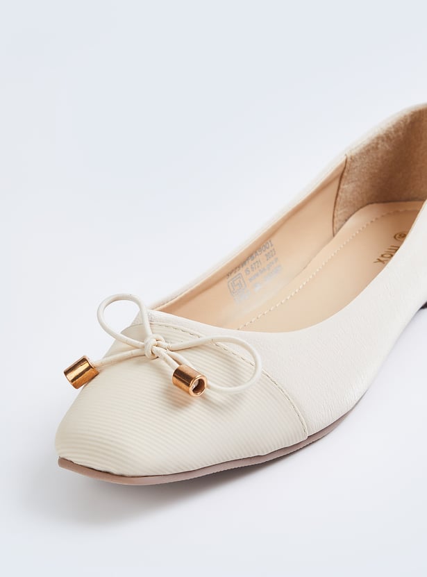 Women Bow Ballerinas