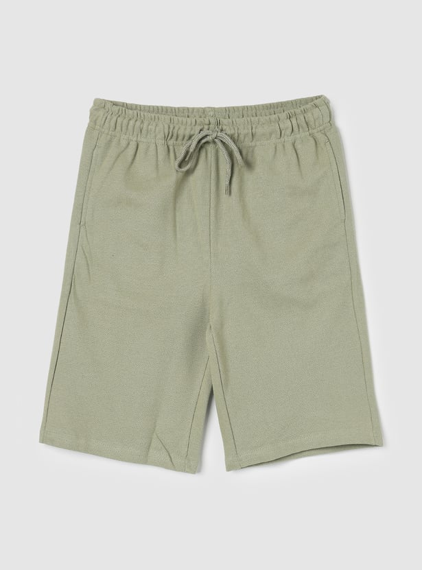 Boys Solid Shorts