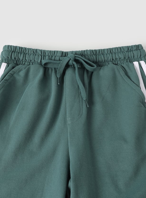 Boys Side Striped Shorts