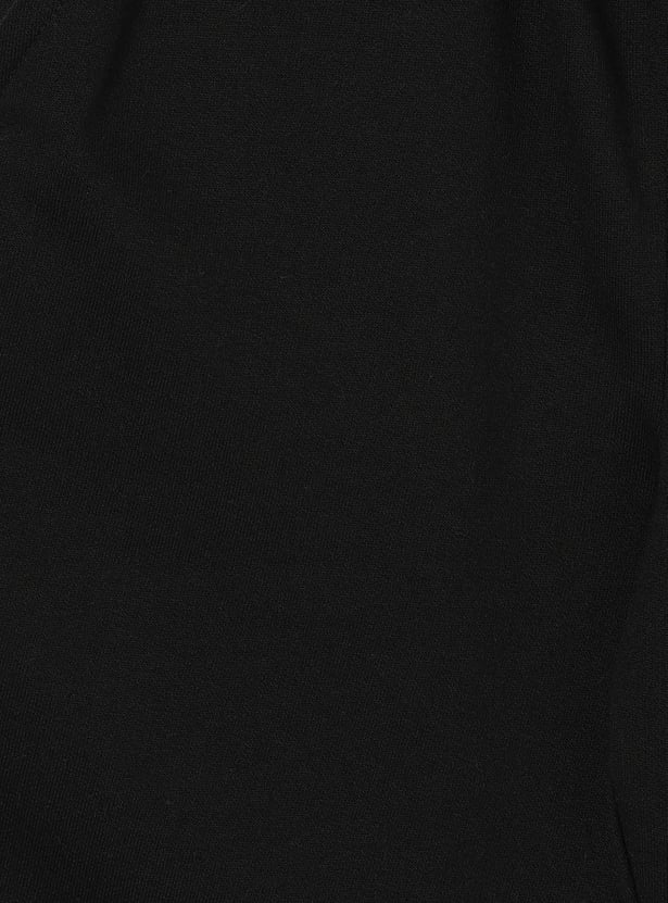 Boys Side Striped Knit Shorts