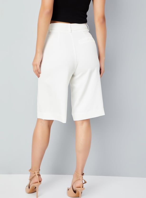 Kalki x Max Women Solid Knee-length Culottes