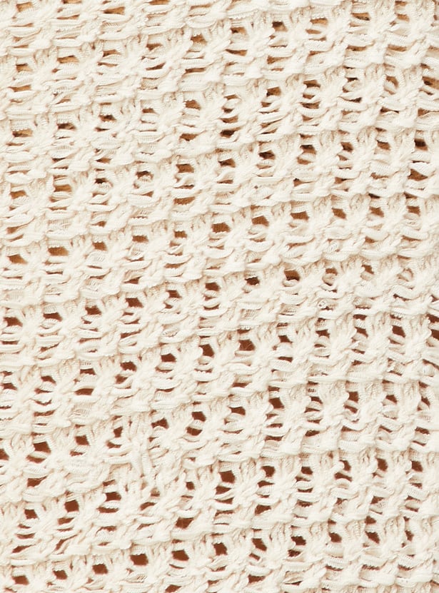 Women Knit Crochet Top