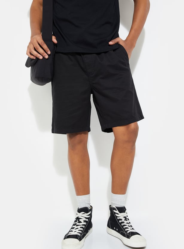 URB_N Men Solid Shorts