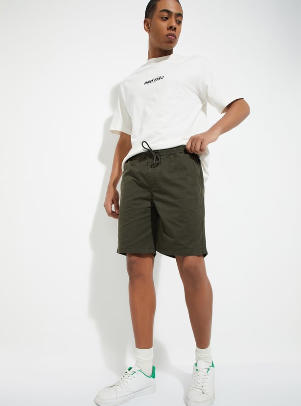 URB_N Men Solid Shorts