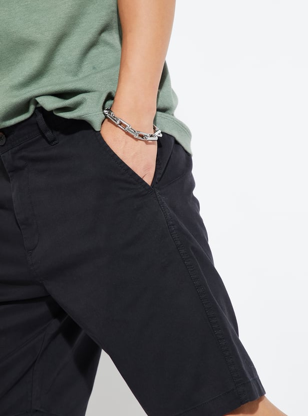 URB_N Men Solid Shorts