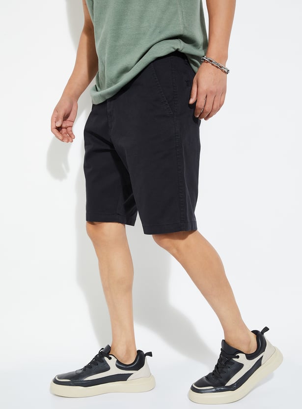 URB_N Men Solid Shorts