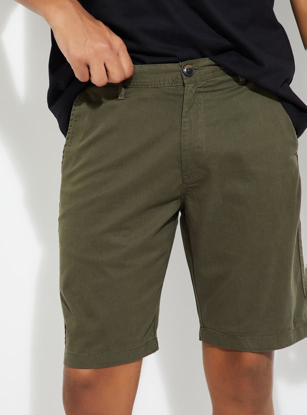 URB_N Men Solid Shorts