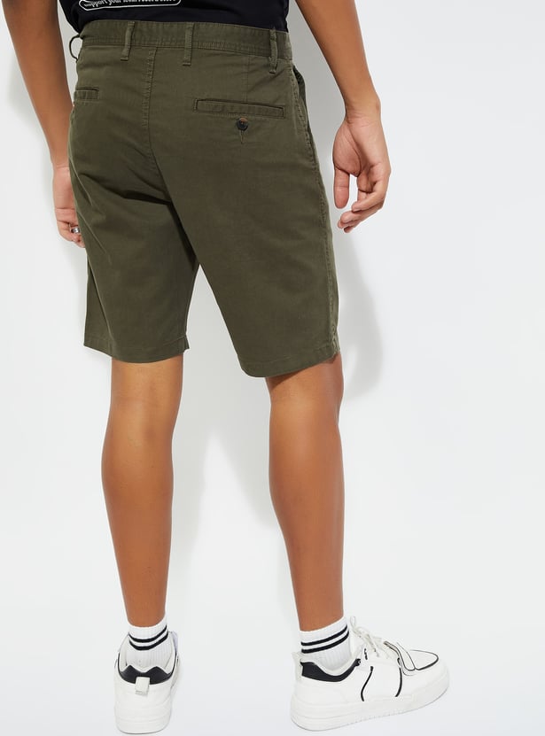 URB_N Men Solid Shorts