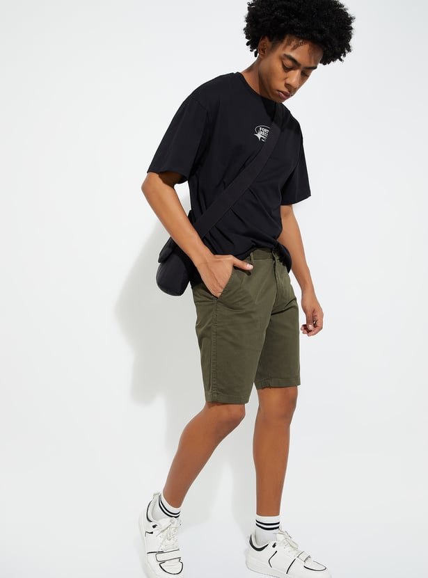 URB_N Men Solid Shorts