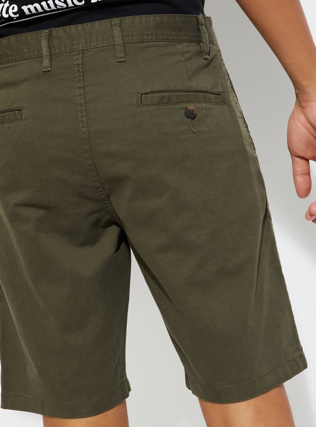 URB_N Men Solid Shorts