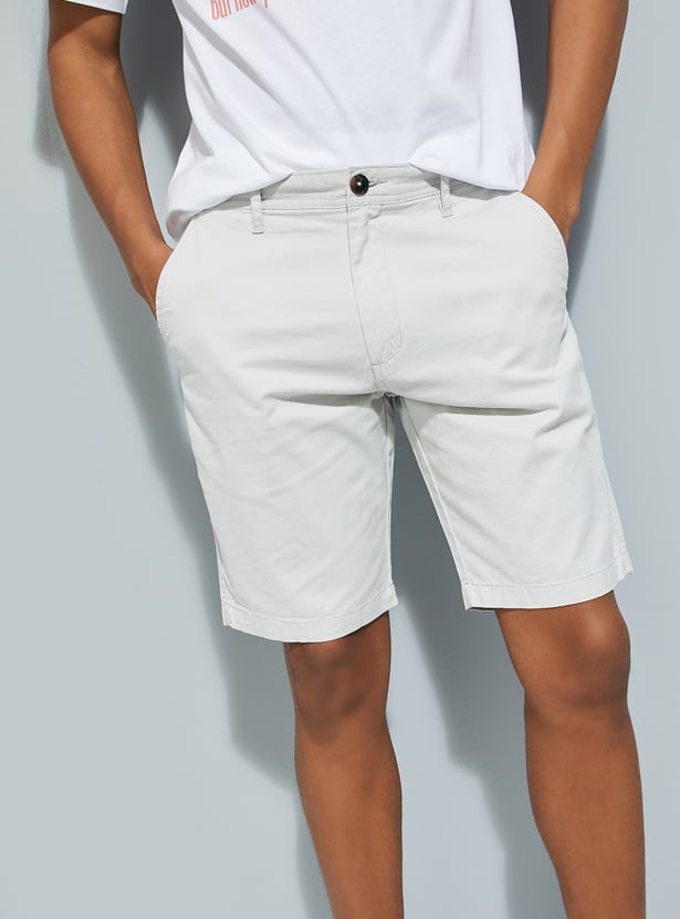 URB_N Men Solid Shorts