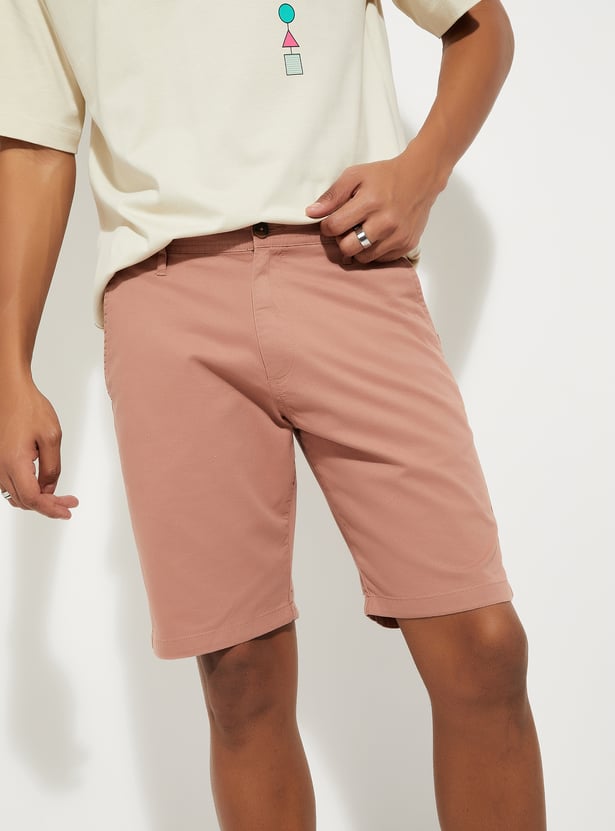 URB_N Men Solid Shorts