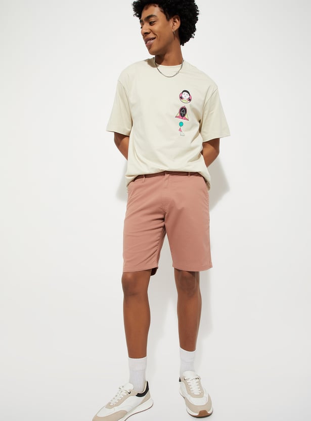 URB_N Men Solid Shorts