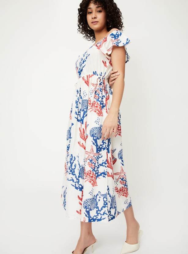 Buy Kalki x Max Women Printed A-line Dress Online at just Rs