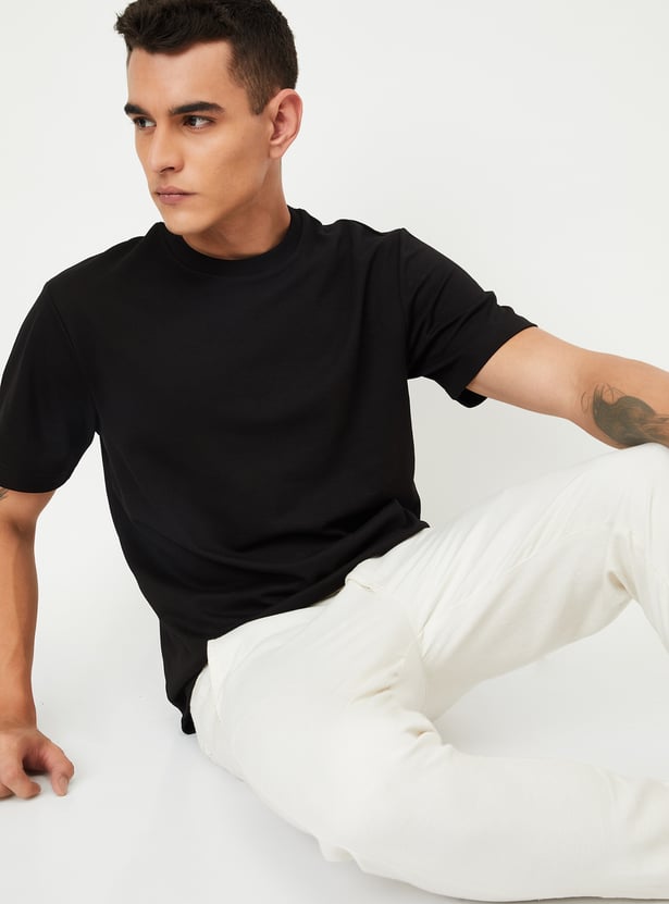 Men Solid T-shirt