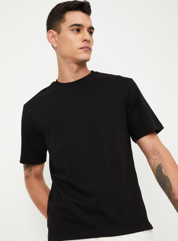 Men Solid T-shirt