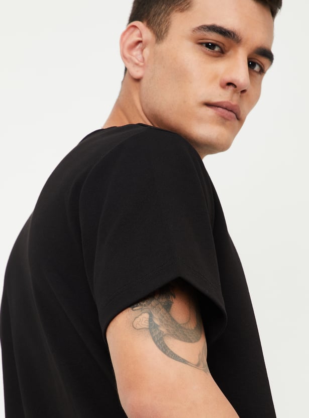 Men Solid T-shirt