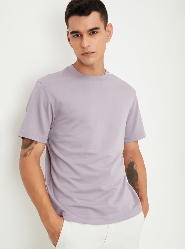 Men Solid T-shirt