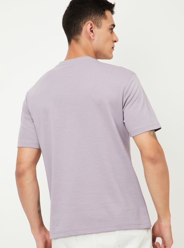 Men Solid T-shirt