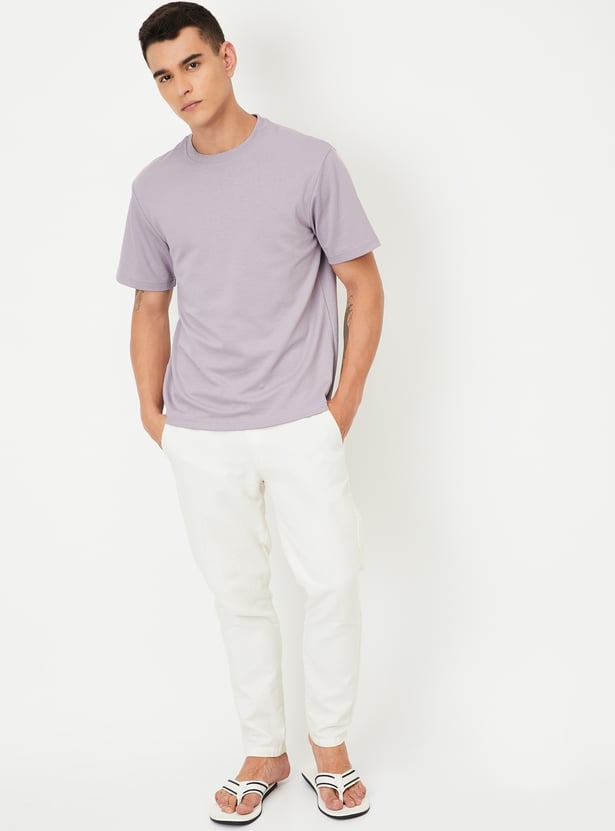 Men Solid T-shirt