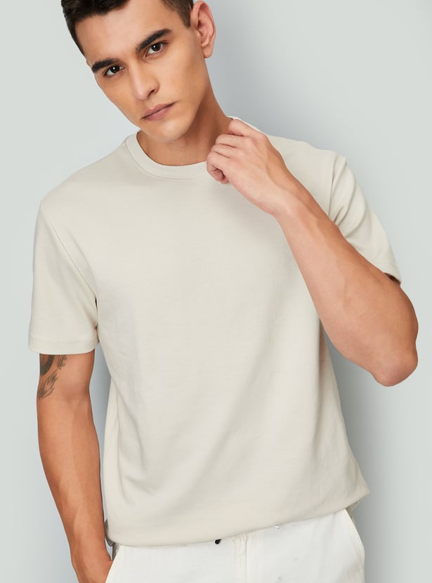 Men Solid T-shirt