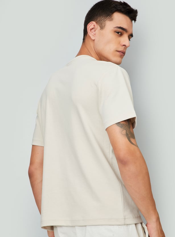 Men Solid T-shirt