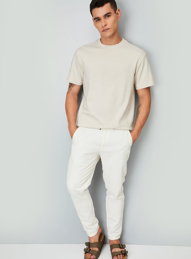 Men Solid T-shirt