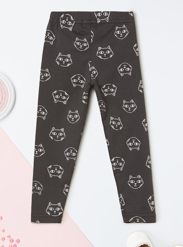 Girls Printed Leggings