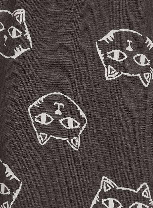 Girls Printed Leggings