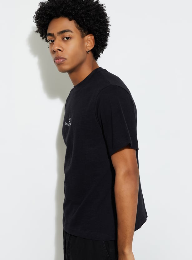 Buy URB_N Men Solid T-shirt Online at just Rs. 699.0