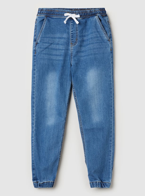 Boys Washed Jogger Jeans