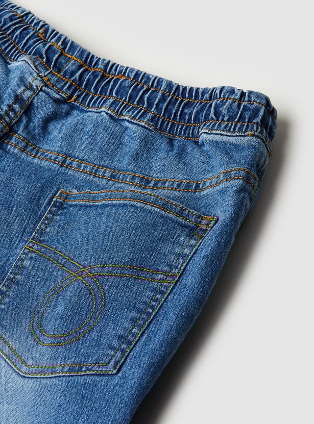 Boys Washed Jogger Jeans