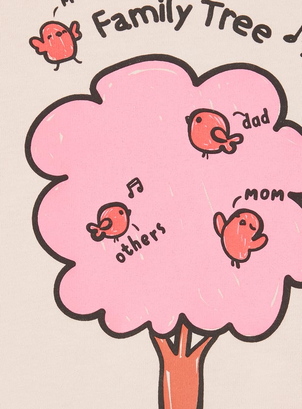 Girls Printed T-shirt - Pack of 2