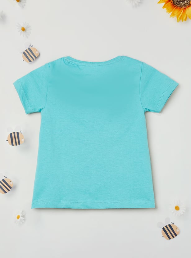 Girls Printed T-shirt - Pack of 2