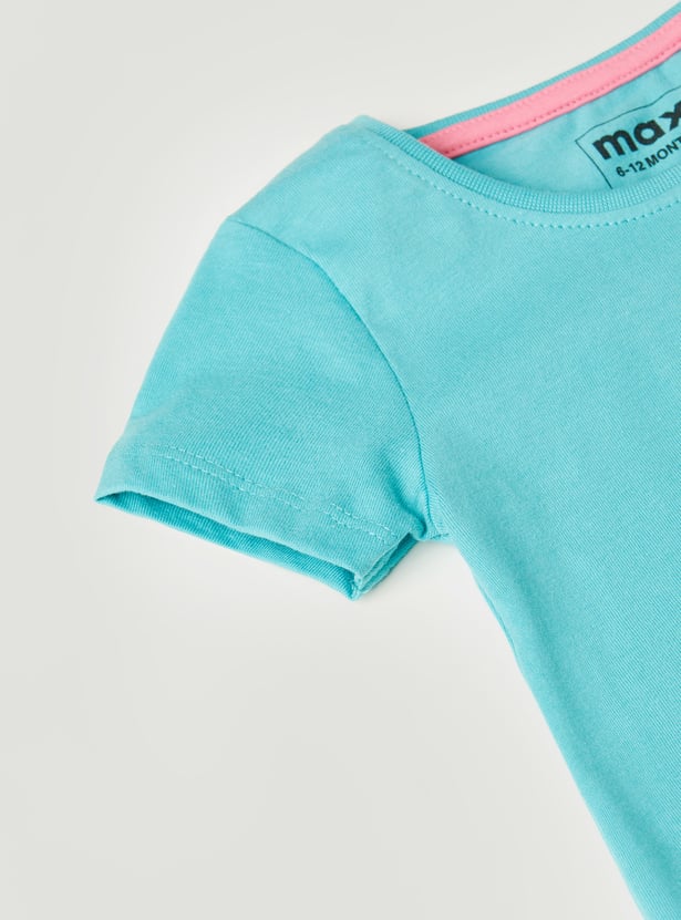 Girls Printed T-shirt - Pack of 2