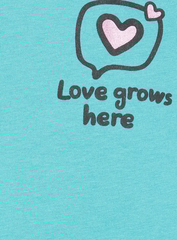 Girls Printed T-shirt - Pack of 2