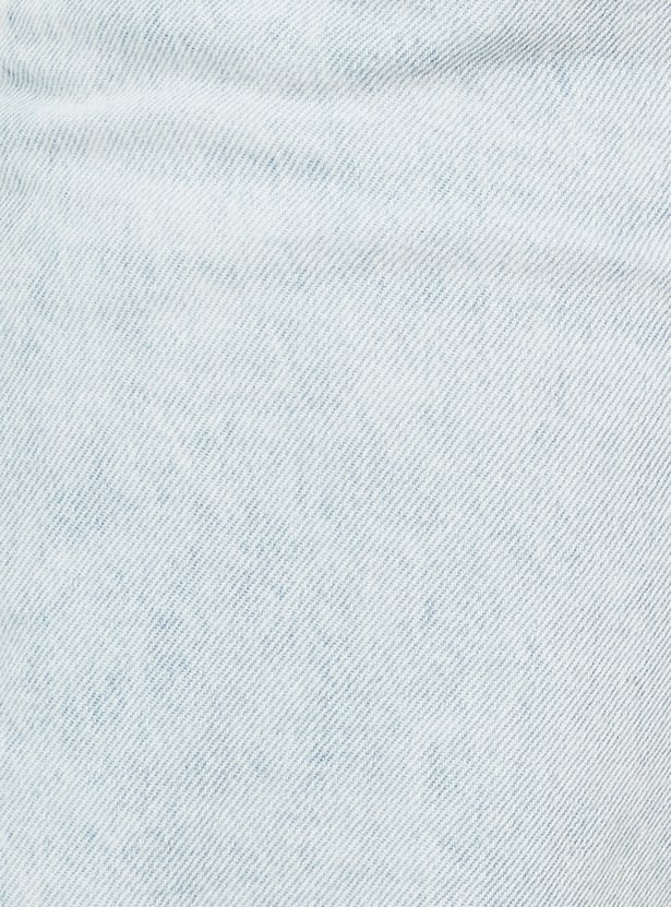 Women Washed Wide Leg Jeans