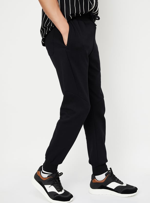 Men Solid Sports Joggers