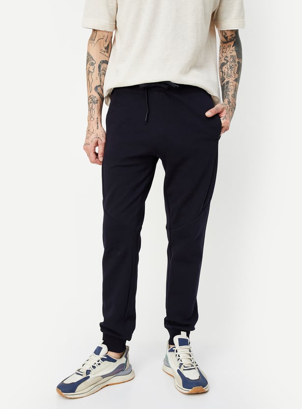 Men Solid Sports Joggers