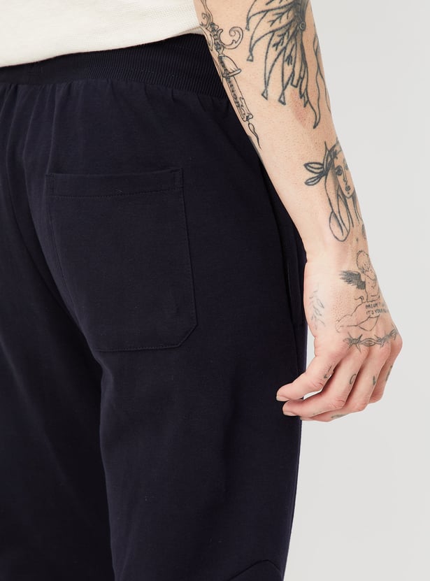 Men Solid Sports Joggers