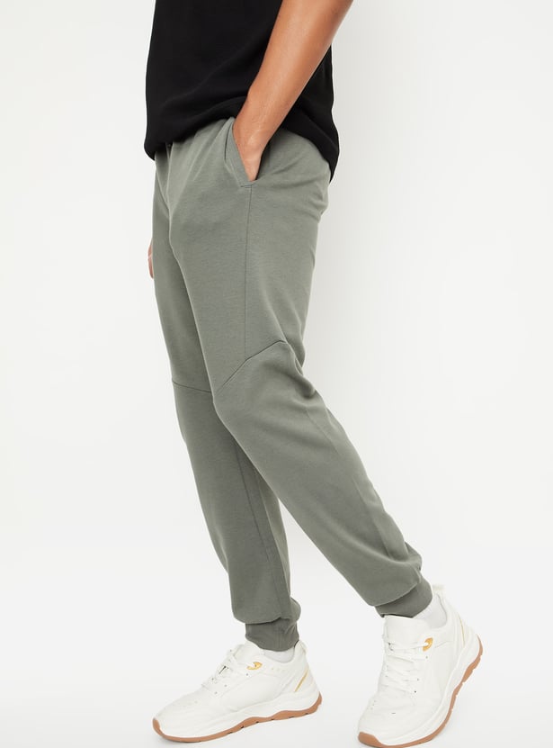 Men Solid Sports Joggers
